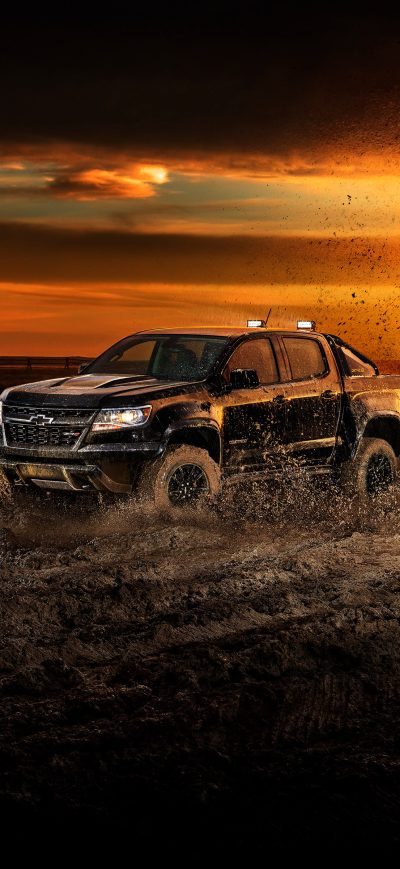 Fond d'écran iPhone 2018 Chevrolet Colorado ZR2 Crew Cab