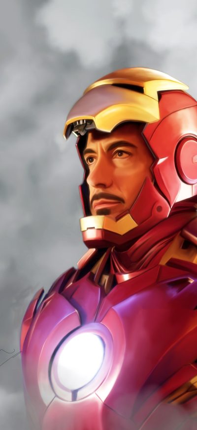 Fond d'écran iPhone 5k Iron Man