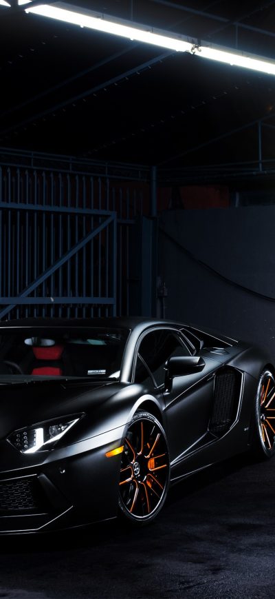 Fond d'écran iPhone Lamborghini Aventador Vellano Wheels