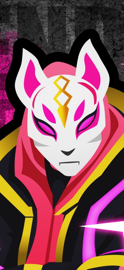 Fond d'écran iPhone Fortnite Drift Poster 5k