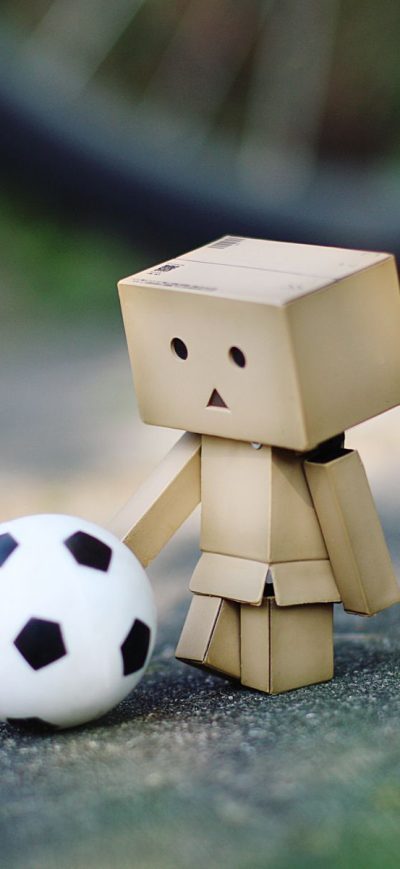 Fond d'écran iPhone Danbo Soccer Fan