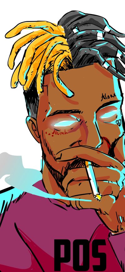 Fond d'écran iPhone XXXTentacion Art