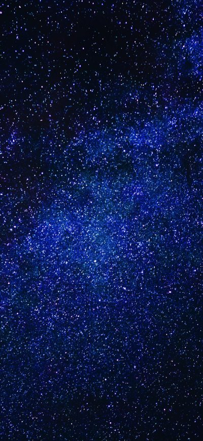 Fond d'écran Milky Way sur iPhone