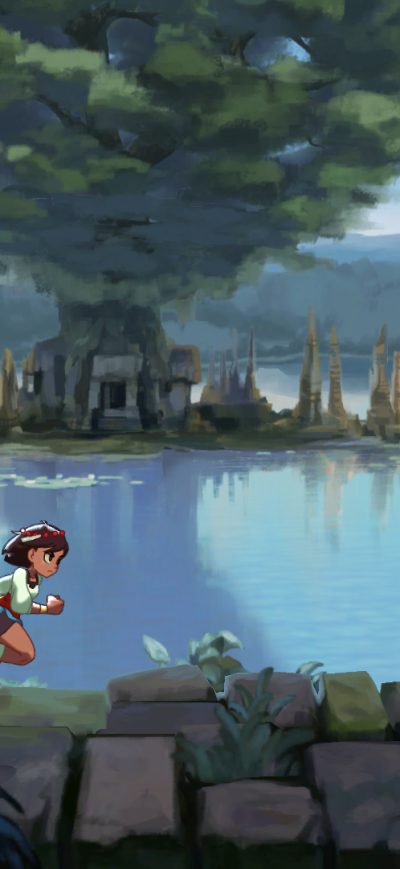Fond d'écran iPhone Indivisible Game Art