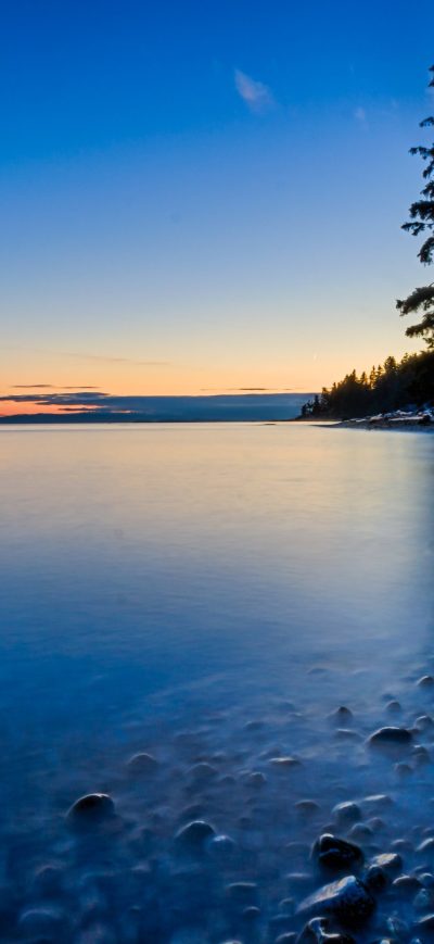 Fond d'écran iPhone Beautiful Sunset Sea Sky Scenery Landscape 4k
