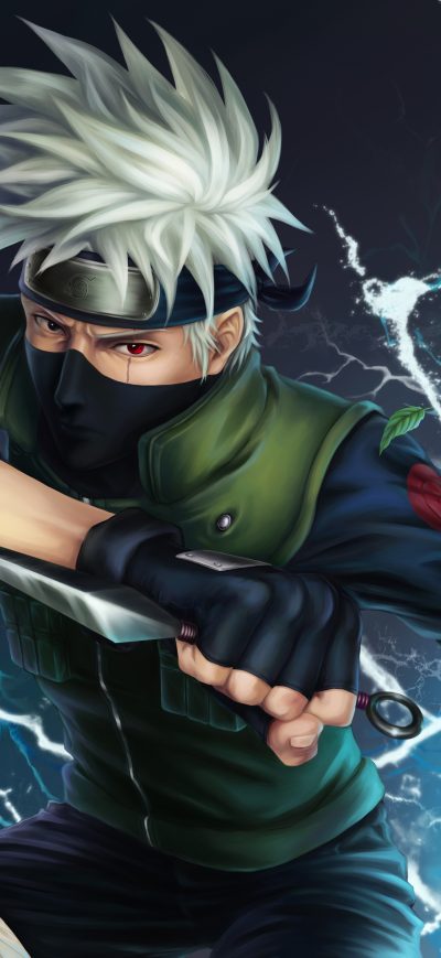 Fond d'écran iPhone Kakashi Hatake 4k