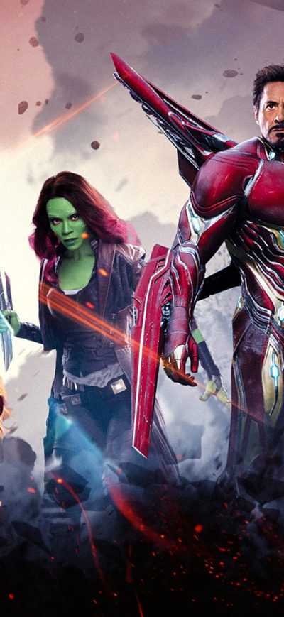 Fond d'écran iPhone Avengers Infinity War Poster 2018