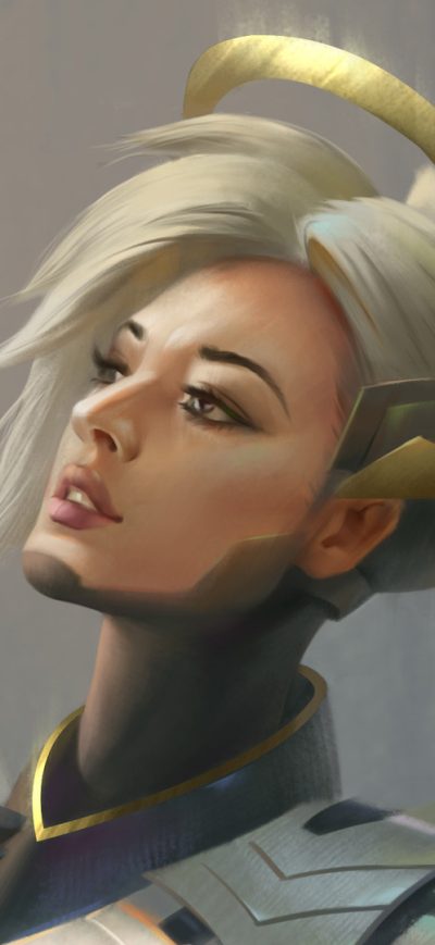 Fond d'écran iPhone Mercy Overwatch Angel