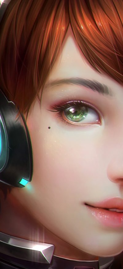 Fond d'écran iPhone Dva Overwatch Character