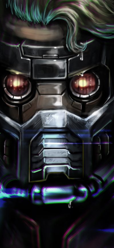 Fond d'écran iPhone Star Lord Arts