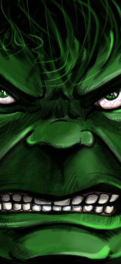 Fond d'écran iPhone Angry Hulk 4k