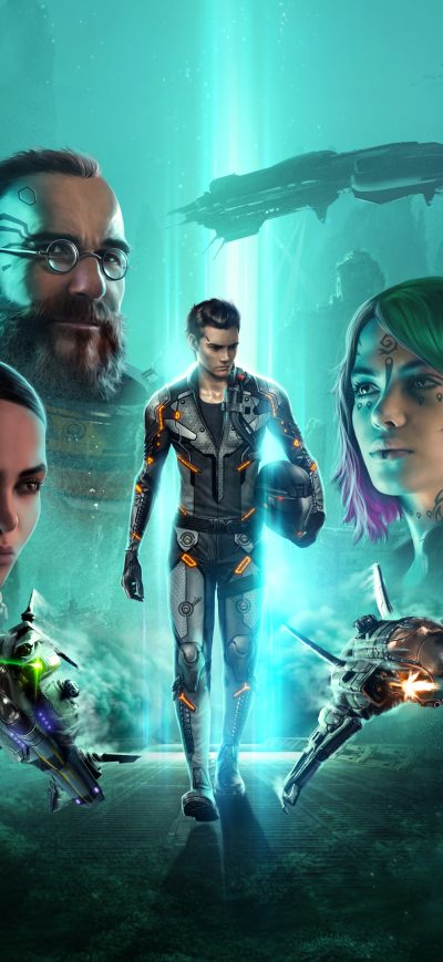 Fond d'écran Aquanox Deep Descent sur iPhone