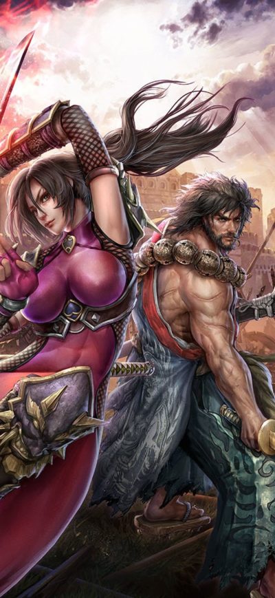 Fond d'écran iPhone Soul Calibur Lost Swords Game