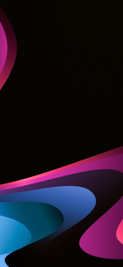 Fond d'écran iPhone Snake Motion Abstract Dark 8k