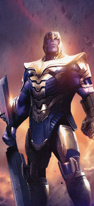 Fond d'écran iPhone Avengers Endgame Thanos 4k
