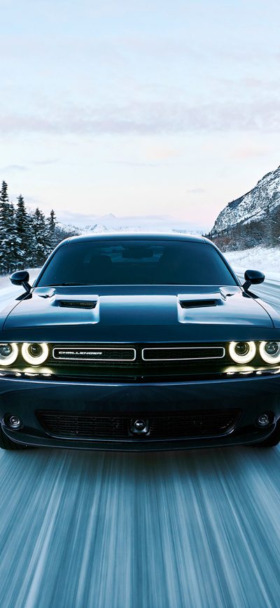 Fond d'écran iPhone Dodge Challenger GT AWD 2017