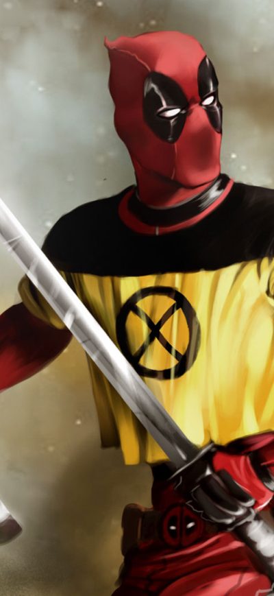 Fond d'écran iPhone Deadpool 2 Art