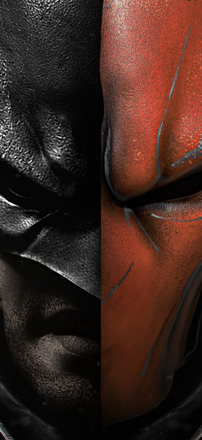 Fond d'écran iPhone Batman V Deathstroke 5k