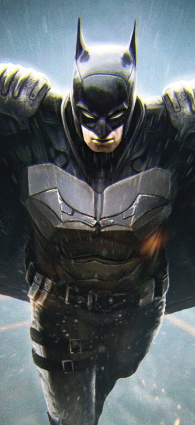 Fond d'écran iPhone Batman Coming 4k Artwork