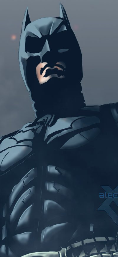 Fond d'écran iPhone Batman Digital Paint Art 4k
