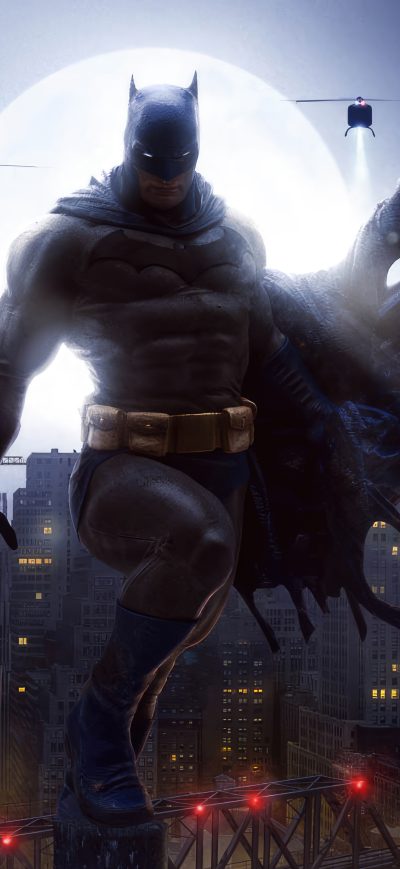 Fond d'écran iPhone Batman Gotham 5k