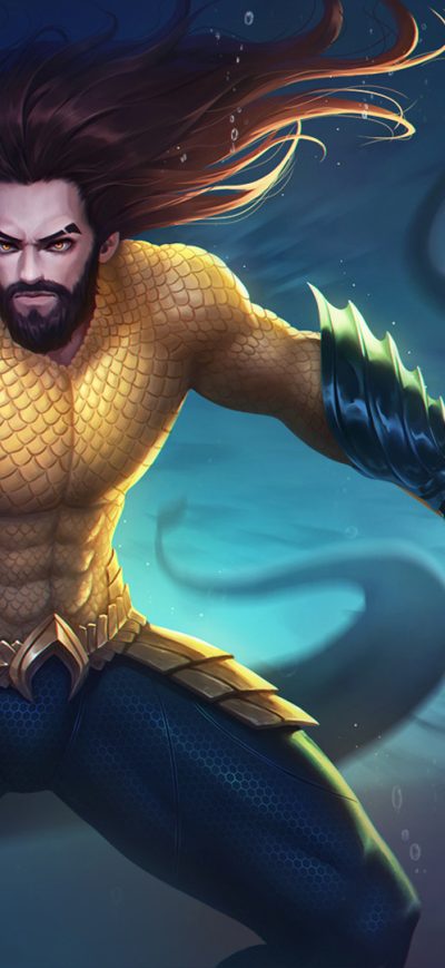 Fond d'écran iPhone Aquaman Ready For War