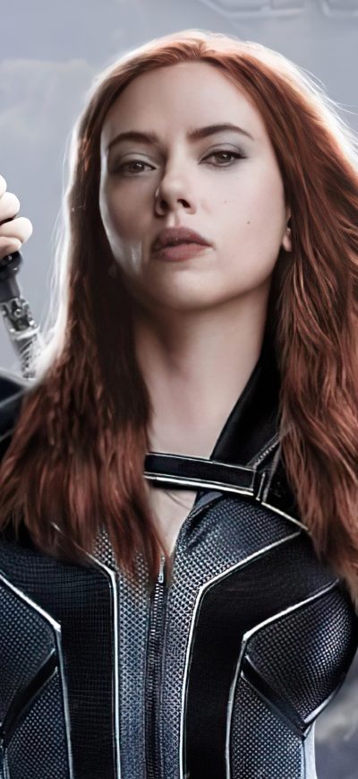 Fond d'écran iPhone Black Widow Coming 4k