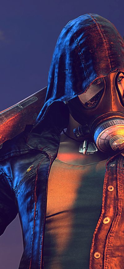 Fond d'écran iPhone Pubg Gas Mask Guy