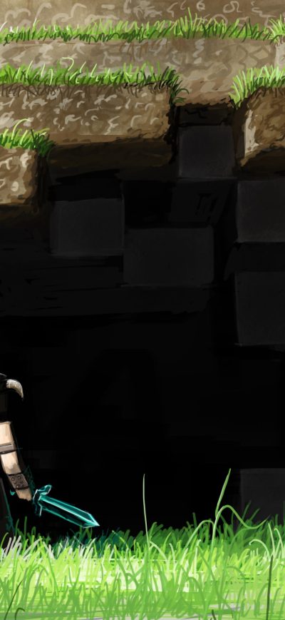 Fond d'écran iPhone Minecraft 4k