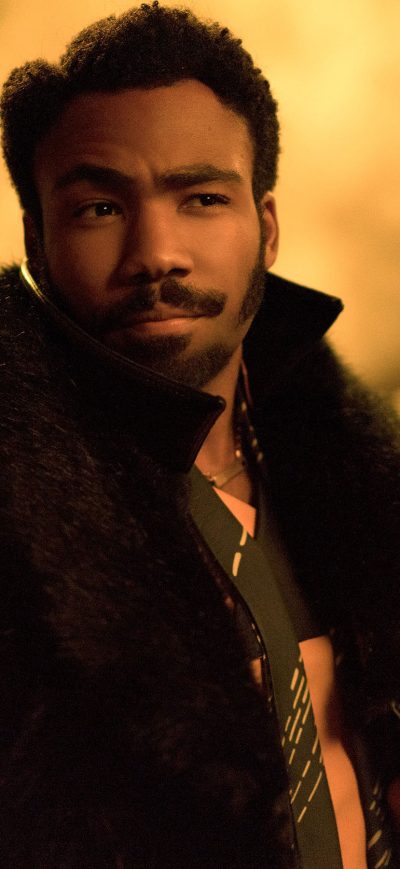 Fond d'écran iPhone Donald Glover As Lando Calrissian In Solo A Star Wars Story Entertainment Weekly