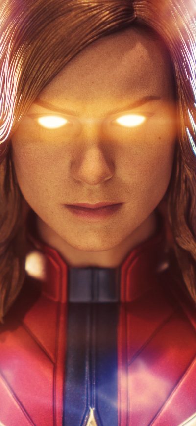 Fond d'écran iPhone 2020 Captain Marvel 4k Artwork