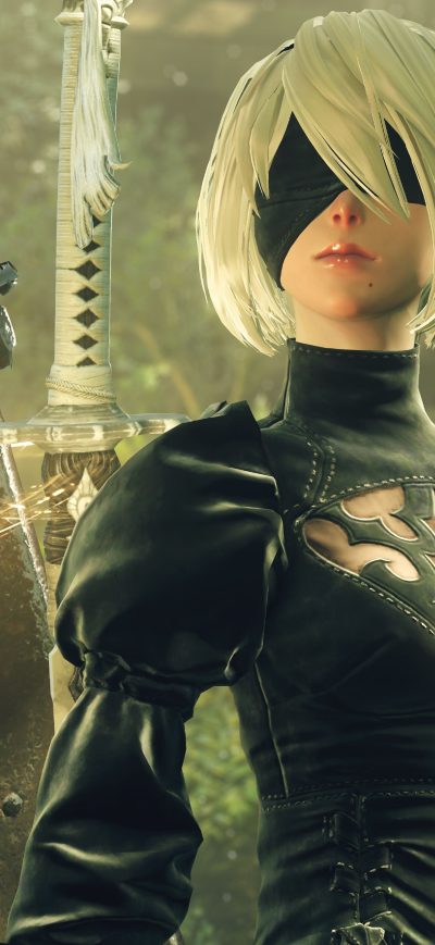 Fond d'écran Nier Automata 2017 sur iPhone