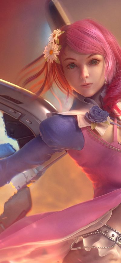 Fond d'écran iPhone Alisa Bosconovitch Tekken Art