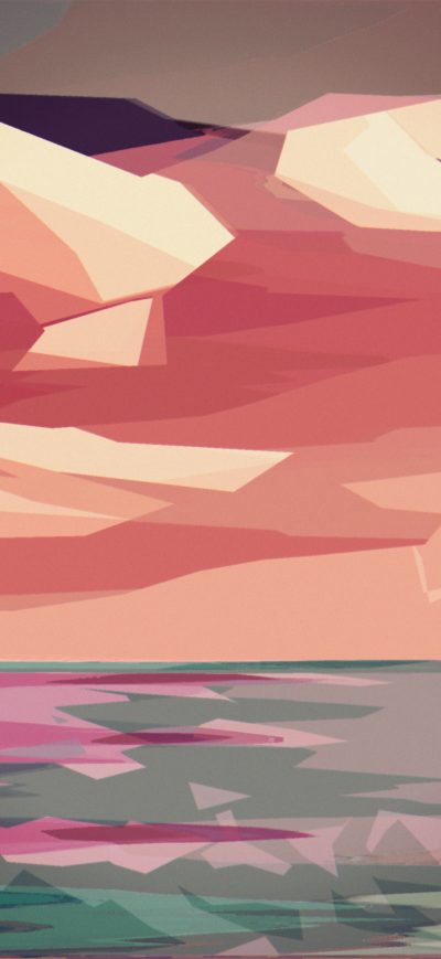Fond d'écran iPhone Polygon Art Abstract 4k