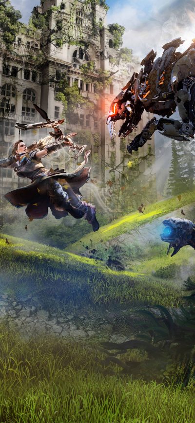 Fond d'écran iPhone Horizon Zero Dawn 4k 2017