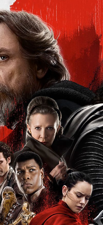 Fond d'écran iPhone Star Wars The Last Jedi IMAX Poster