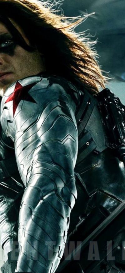 Fond d'écran iPhone Bucky Captain America