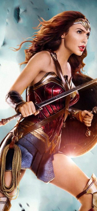 Fond d'écran iPhone Wonder Woman Warrior Arts