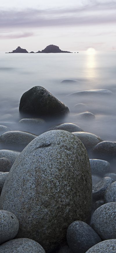 Fond d'écran iPhone Rocks Stones Sea Sky Nature