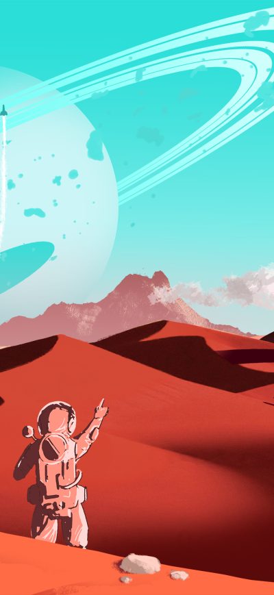 Fond d'écran iPhone No Mans Sky Key Art 2018 4k