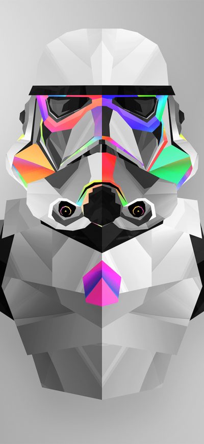 Fond d'écran iPhone Stormtrooper Abstract Art