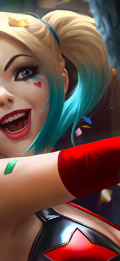 Fond d'écran Harley Quinn 4k 2020 Artwork sur iPhone
