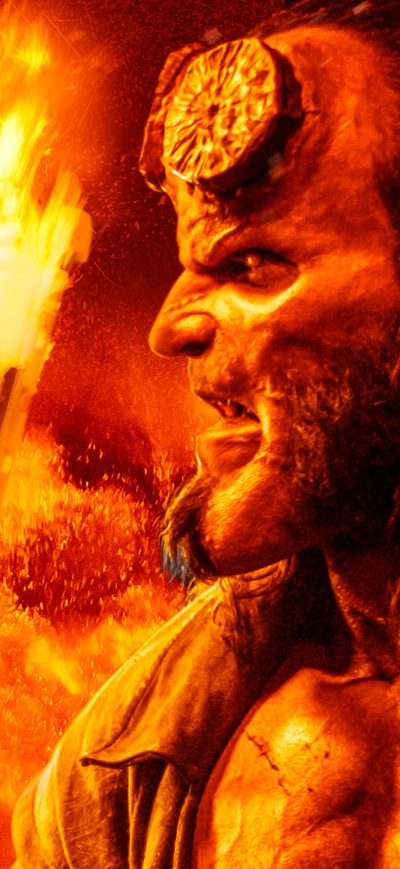 Fond d'écran iPhone Hellboy Movie New Poster 4k