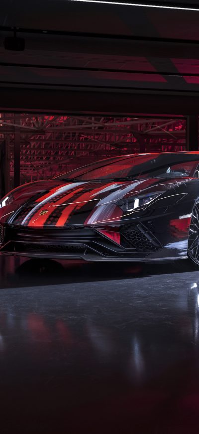 Fond d'écran iPhone 2020 Lamborghini Aventador S By Yohji Yamamoto
