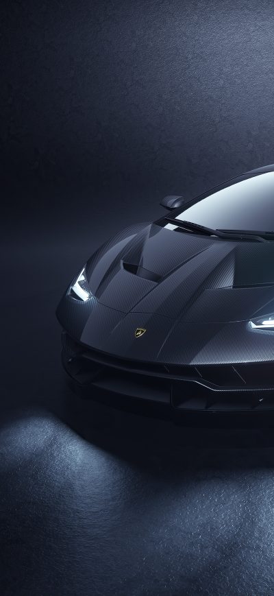 Fond d'écran iPhone Lamborghini Centenario Grey 5k