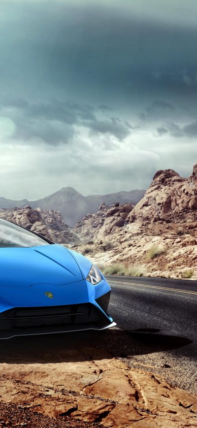 Fond d'écran iPhone Lamborghini Huracan Evo Spyder 2020