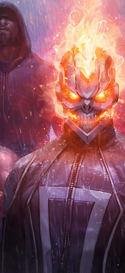 Fond d'écran iPhone Marvel Future Fight Art Illustration 4k