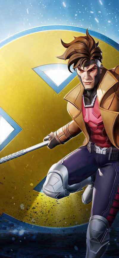 Fond d'écran iPhone Gambit Marvel Super War 4k