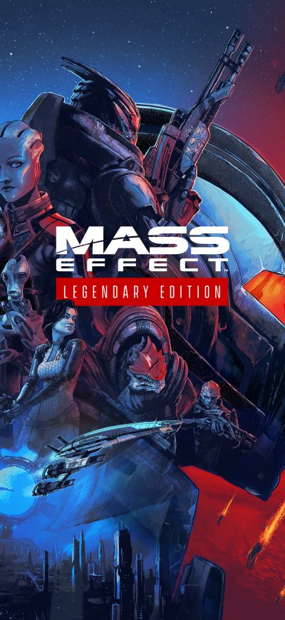 Fond d'écran iPhone Mass Effect Legendary Edition