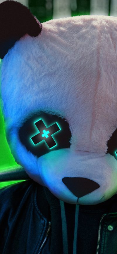 Fond d'écran iPhone Cool Panda With Baseball 4k